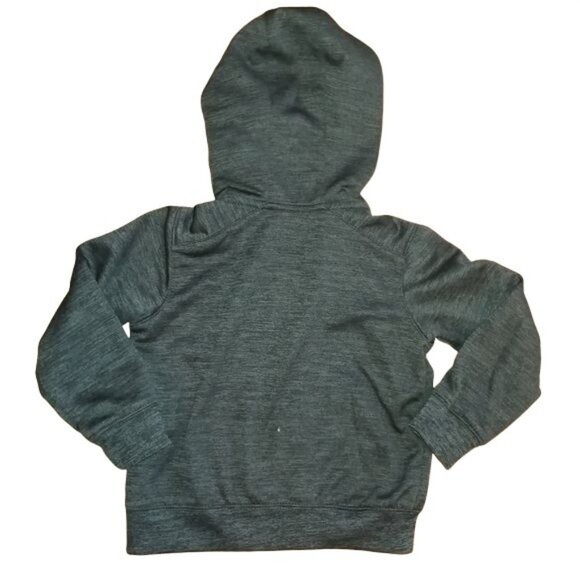 Nike Kids Baby Size 18-24 months Dri-Fit Full-Zip Hoodie Jacket Red/Gray - Picture 2 of 7